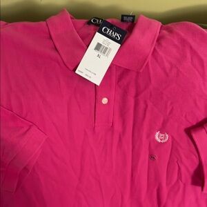 NWT pink Chaps XL men’s